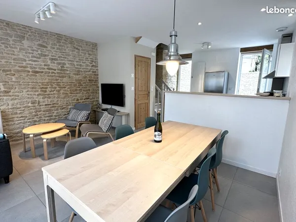 Maison rénovée et meublée - 3 chambres - 72m²
