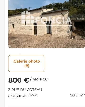 Location immobiliere