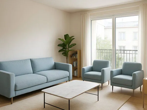 Appartement 3 pièces 59 m²