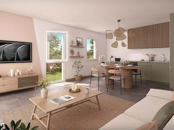 Appartement 2 pièces 45 m²