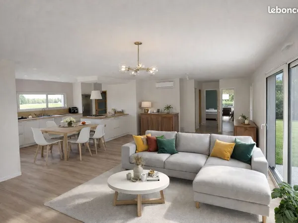 Maison familiale récente de 2024 - lumineuse, confortable et au calme