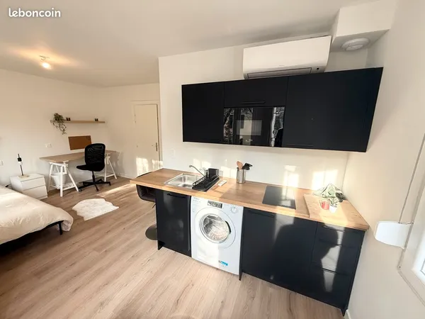 STUDIO REFAIT • CLIM • MEUBLÉ • DPE D • Rentabilité 7,4% • 7800 /an