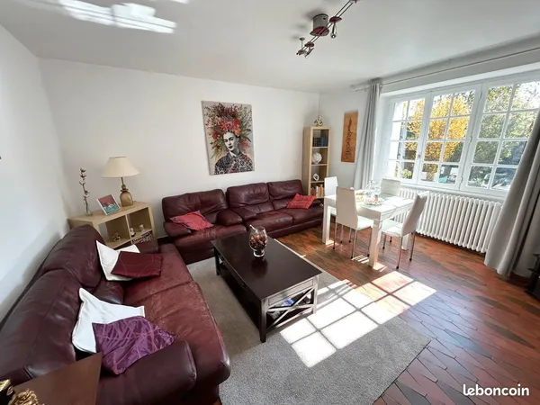 Appartement duplex de 101 m² - avec jardin - petite copropriété