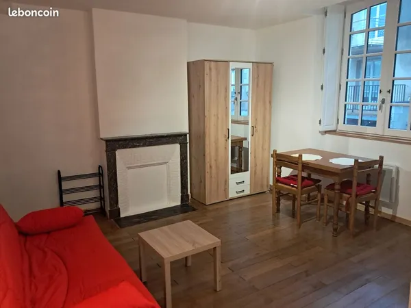 Studio meublé Blois centre 19m2