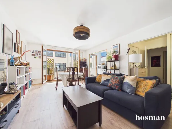 Appartement T2 de 56,40 m2 avec balcon et place de parking - quartier Sainte-Thérèse à Nantes