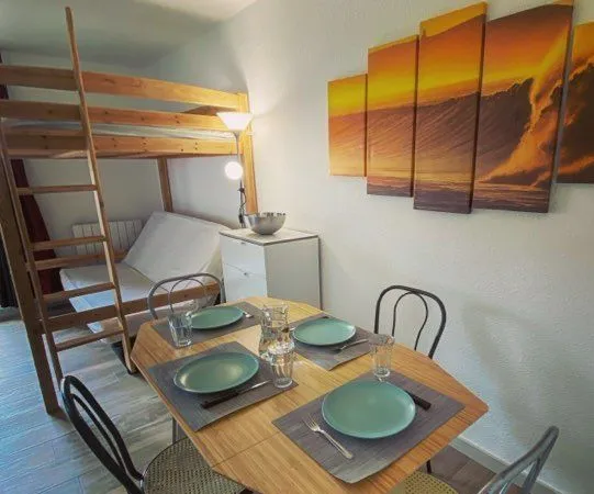 Studio à 100m de la plage au penon
