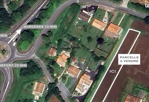 Terrain 2166 m² Muron