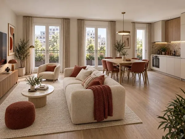 Appartement 3 pièces 76 m²