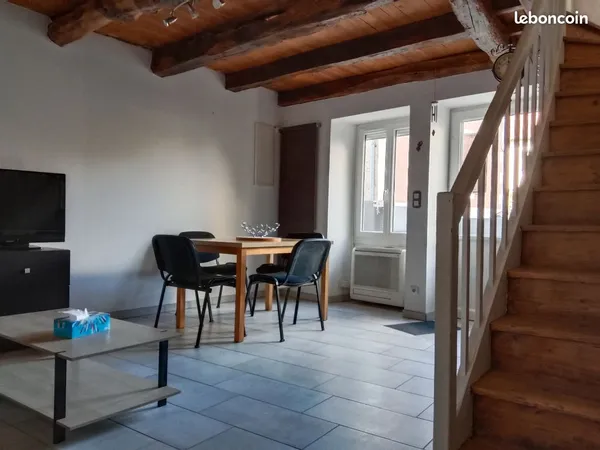 Maison de ville meublée