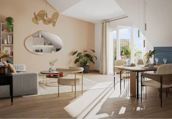 Appartement 2 pièces 45 m²