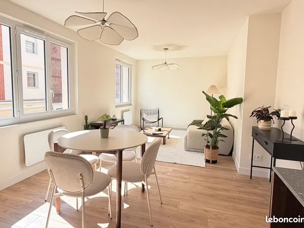 Saint-marc - appartement t3 entièrement rénové - 56 m² - vendu libre
