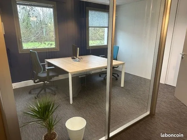 Bureaux équipés à louer - Rennes Nord (Parc Edonia - Saint-Grégoire) - de 10 à 18 m²