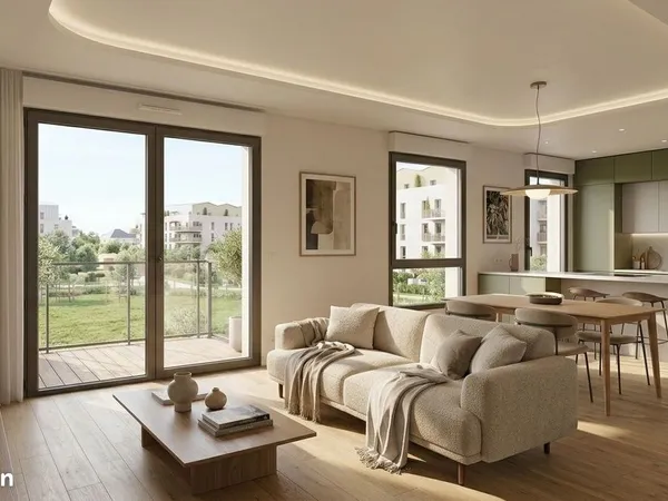 Appartement 3 pièces 55 m²