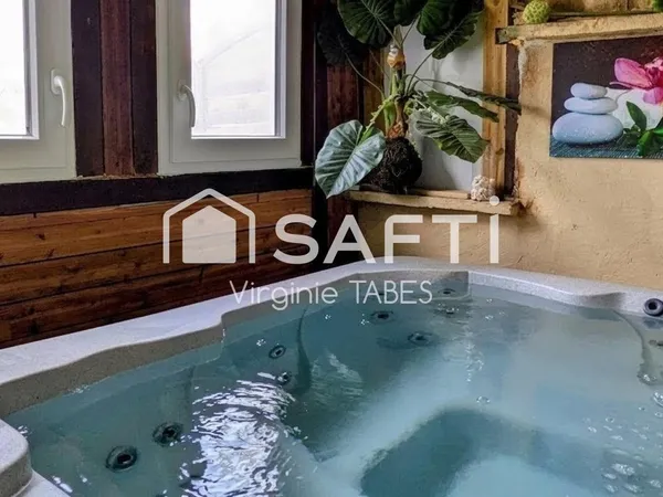 Maison 150m², 5 chambres, Jardin et SPA, DPE A