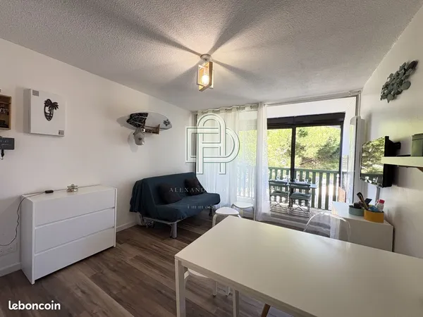 Studio 2 pièces 21 m²