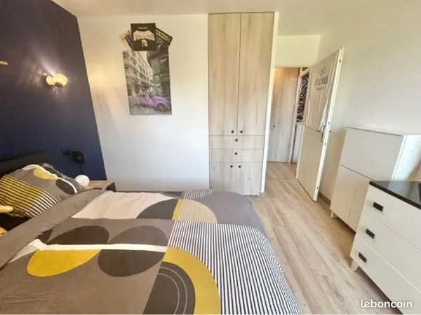 Superbe appartement T2 meublé avec terrasse et stationnement - Meaux, quartier Saint-Nicolas - Foch