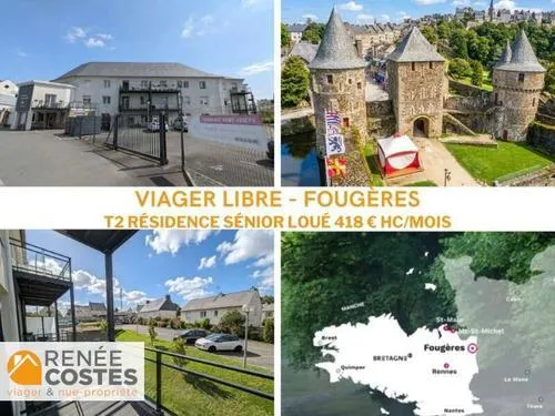 Viager libre - F86 ans - FOUGERES (35300)