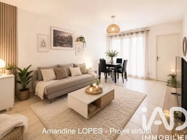 Appartement 2 pièces 44 m²