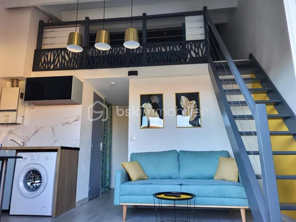 Appartement 3 pièces 21 m²