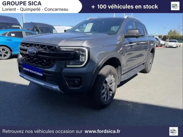Ford Ranger 2.3 ecoboost gtdi 281ch stop&amp;start double cabine wildtrak 4x4 bva10 — photo 1