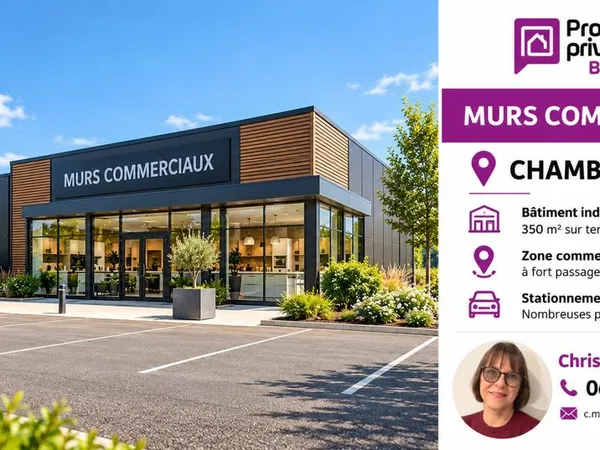 Local commercial 350 m²
