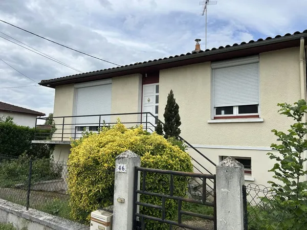 Poitiers Quartier Ganterie- Maison Type 3 /4 avec garage et