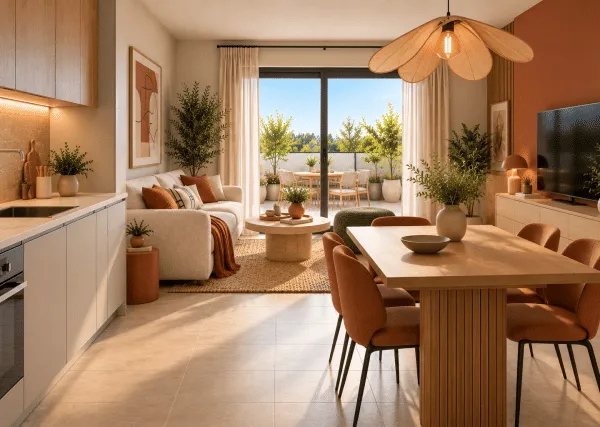 Appartement 3 pièces 61 m²