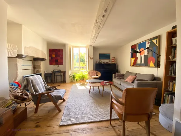 Appartement à vendre à Vannes 4 pièces avec jardin - Dernier étage - Hôtel de ville