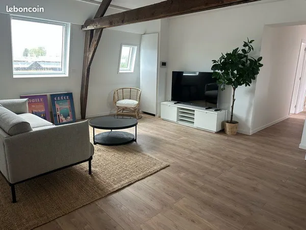 COLOCATION / LOCATION - APPARTEMENT 100 m² - 4 CHAMBRES AVEC SALLE DE BAIN PRIVATIVE - FLERS-BOURG