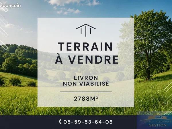 Terrain 2788 m² Soumoulou
