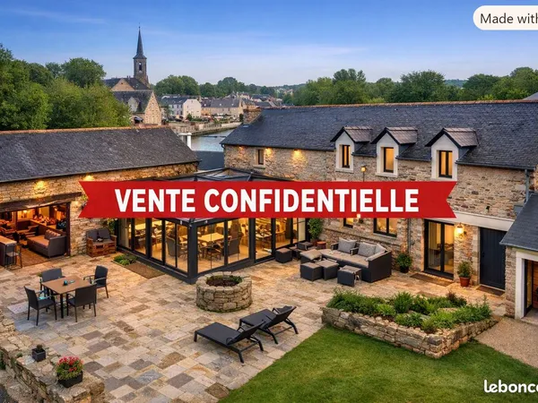 Bien vendu en 4 lots par la création d'une copropriété afin de répartir les charges