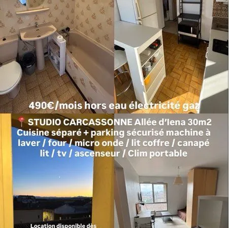 Studio Cuisine Séparé