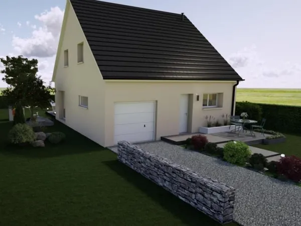 Maison traditionnelle à Seppois Le Bas