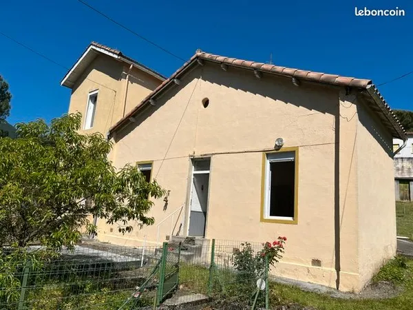Lot de 2 maisons attenantes - ginoles les bains