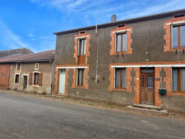 🏡 À VENDRE À LOISON (55230) - PROCHE FRONTIÈRE LUXEMBOURGEOISE 3 MAISONS - JARDINS - TERRAIN À BÂTIR