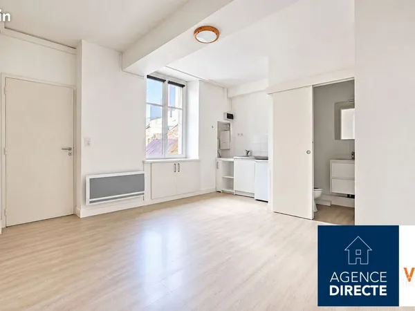Studio 1 pièce 19 m²