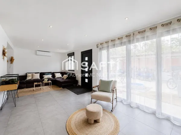 Maison 6 pièces 130m2 rénovée, jardin 780m²