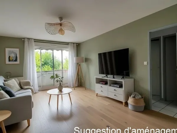 Appartement 2 pièces 46 m²