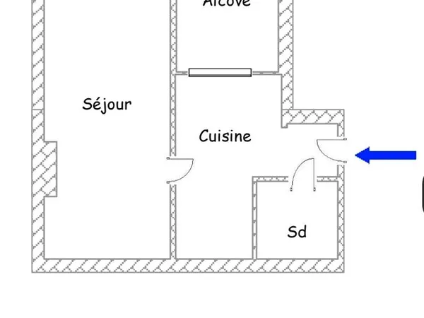 Appartement T2, 26M2