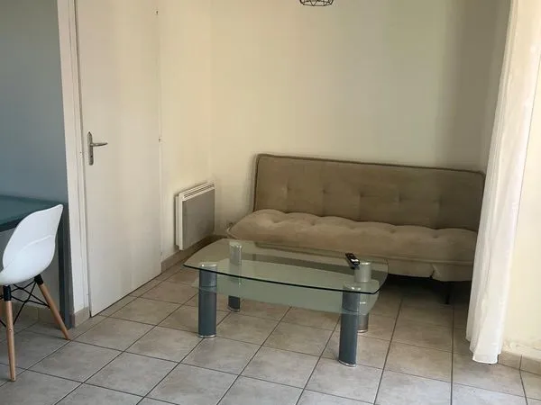 T1 meublé avec jardin