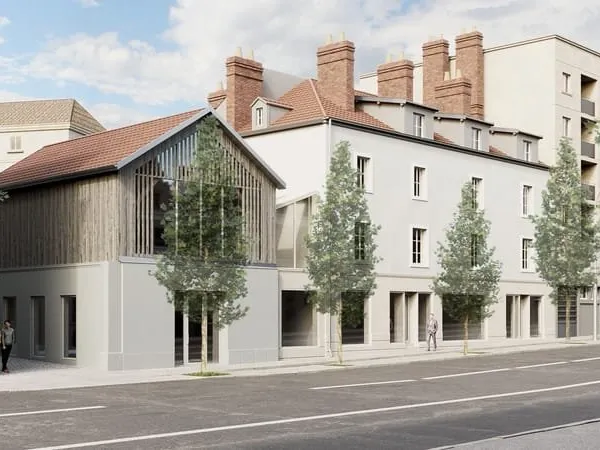 TALENSAC : STUDIO mansardé livré BRUT à aménager