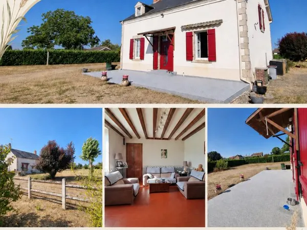 maison de 163 m2 habitables avec beau terrain et dépendances
