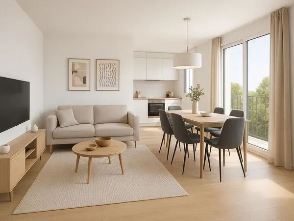 Appartement 3 pièces 63 m²