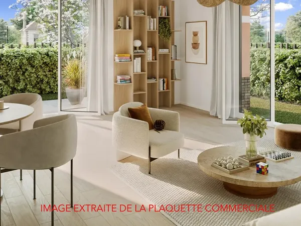 Appartement 2 pièces 39 m²