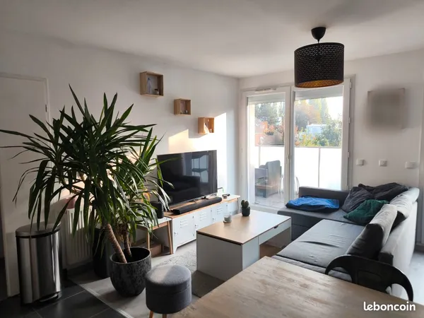 Appartement récent T3 de standing - 66m² - Villeneuve d'Ascq Le Sart
