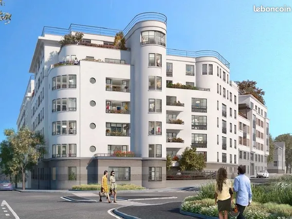 Apartement / 2 pièces / 45,5 m² + balcon 4 m²