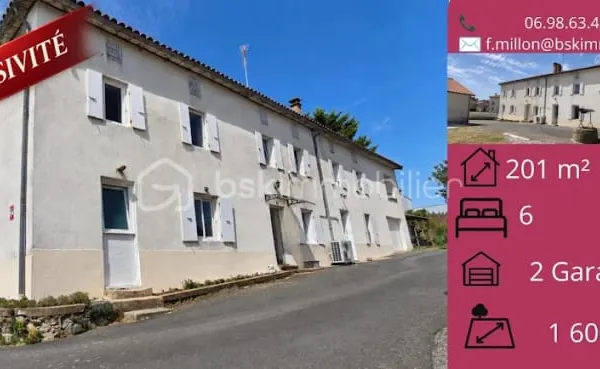 Maison 8 pièces 201 m²