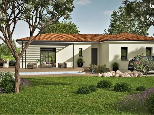 Projet de construction d'une maison 100 m² avec terrain à SAINT-CLAR-DE-RIVIERE (31) au prix de 2563