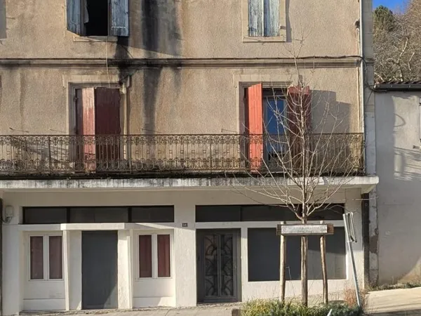 Immeuble sur 3 niveaux
