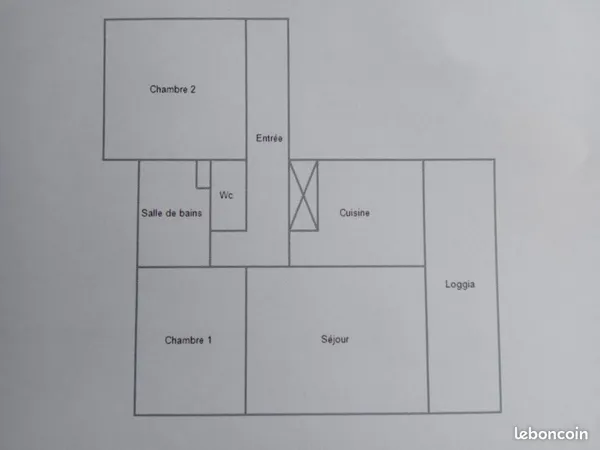 Appartement 58 m2